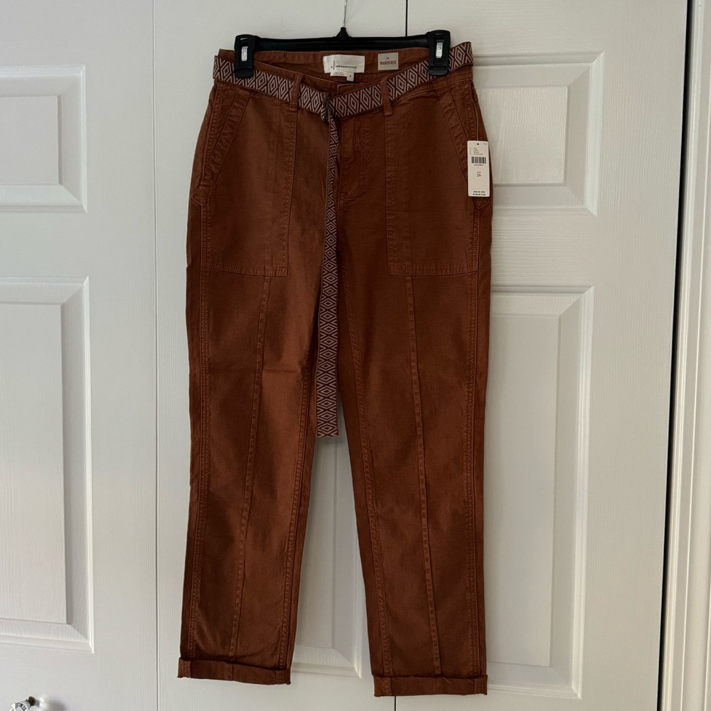NWT Anthropologie Wanderer Cargo pant